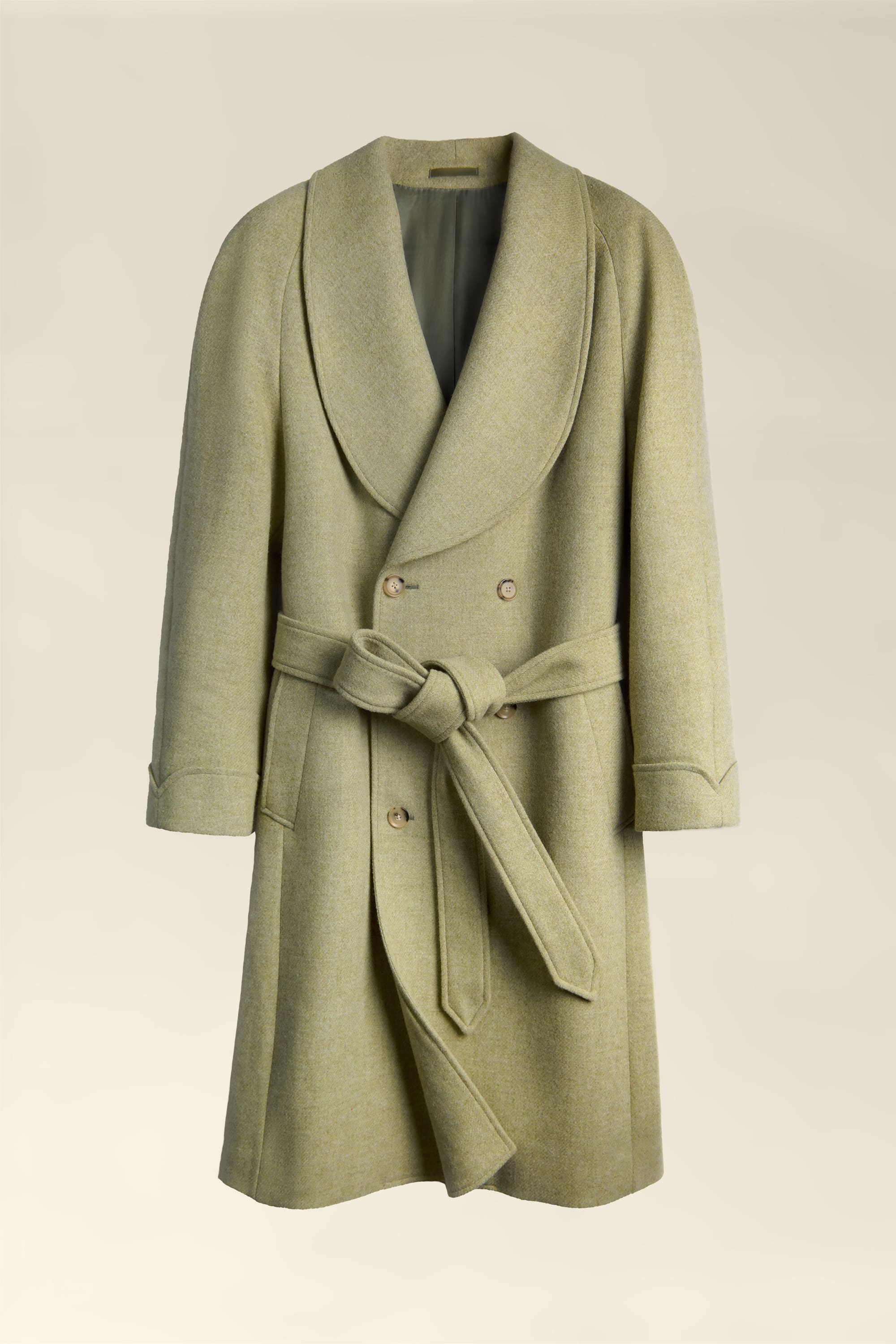 Overcoat Tulsen Coat The Aurelian Overcoat In Sage 46 Green